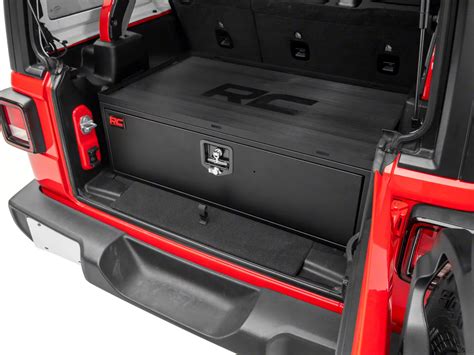 jeep wrangler lockable storage